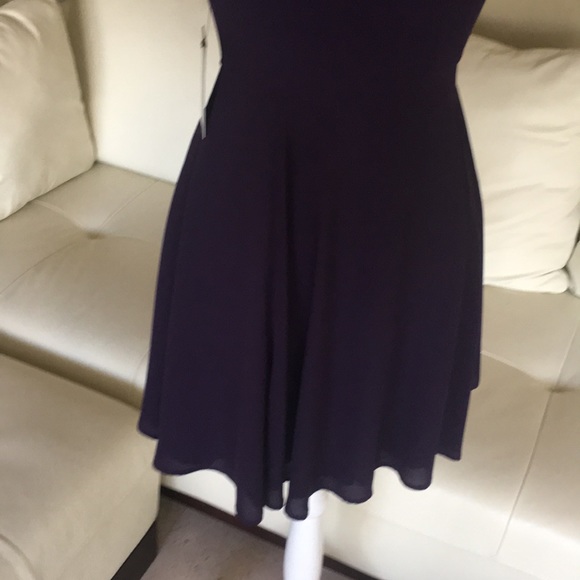 🆕 Purple dress Express size 0 - Picture 3 of 8